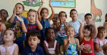 "Los niños son la esperanza del mundo", José Martí. Foto: ACN