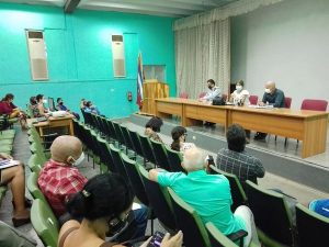 Visitan funcionarios del Ministerio de Educación a la Universidad de Pinar del Río