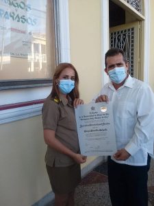 Palabras del Vicerrector Dr.C Roberto Isbel Morejón a los recién graduados