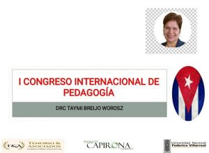 Profesores del CECE-PRI participan en el I Congreso Internacional de Pedagogía en Lima